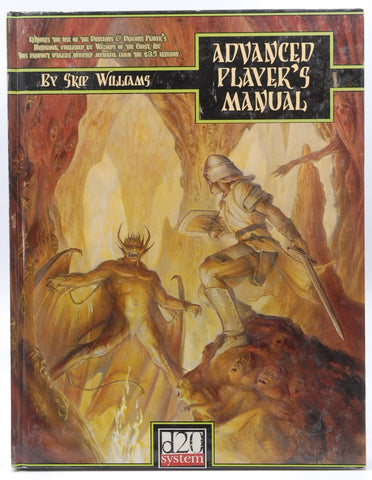 Advanced Player's Manual (Dungeons & Dragons d20 3.5 Fantasy Roleplaying), by Williams, Skip