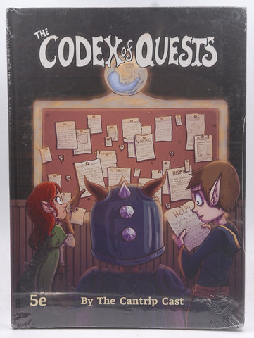 The Codex of Quests 5e RPG, by The Cantrip Cast