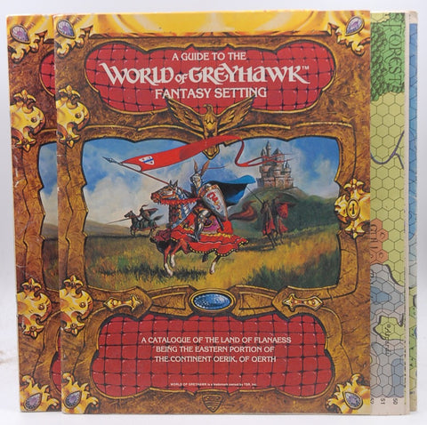AD&D World of Greyhawk Campaign Setting No box, by Gary Gygax