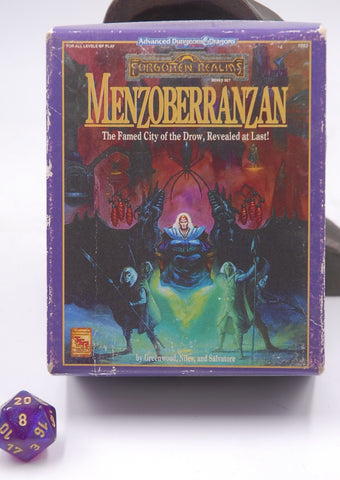 AD&D Menzoberranzan 21st Century Games Mini, by Greenwood, Niles, Salvatore