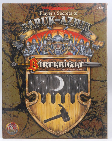 Player's Secrets of Baruk-Azhik: Domain Sourcebook (AD&D/Birthright), by Brown, Anne