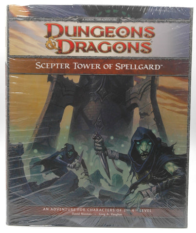 D&D 4e Scepter Tower of Spellgard New in SW, by David Noonan, Greg Vaughan