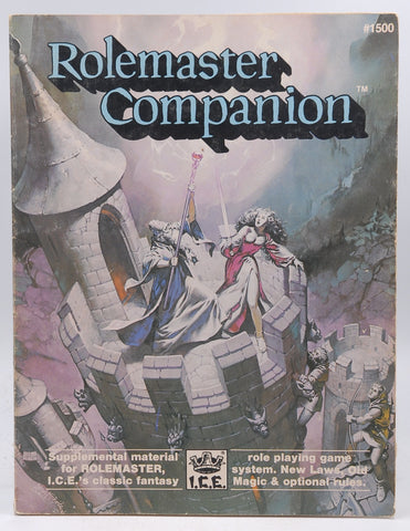 Rolemaster Companion (Rolemaster 2nd Edition Game Rules, Advanced Fantasy Role Playing, Stock No. 1500), by Colburn, Mark