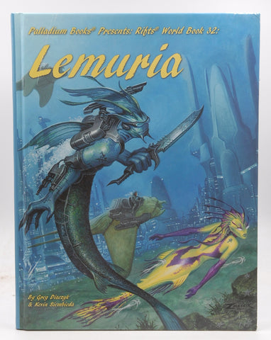 Rifts Book 23 Lemuria Insider Limited Edition, by Diaczyk, Siembieda Signed