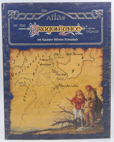 Atlas of the Dragonlance World (Dragonlance Books), by Fonstad, Karen Wynn