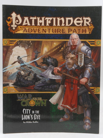 Pathfinder Adventure Path: War for the Crown 4 of 6-City in the Lion's Eye, by Pett, Richard