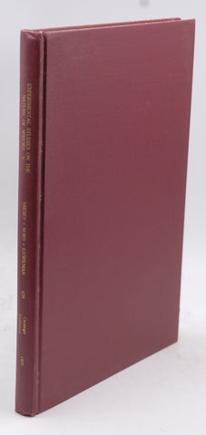 Biosystematics, genetics and physiological ecology of the Erythranthe section of Mimulus (Experimental studies on the nature of species), by William M. Hiesey,Malcolm A. Nobs,Olle Bjorkman First Edition