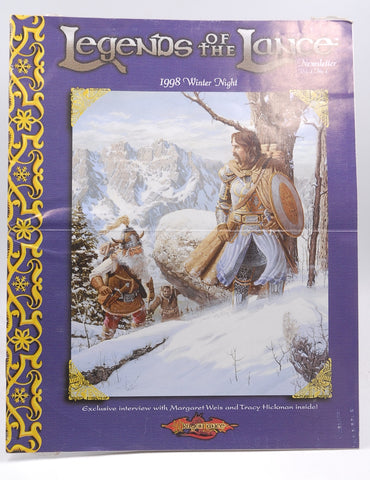 Legends of the Lance 1998 Winter Night Vol 1 No 1 Dragonlance Newsletter, by Various