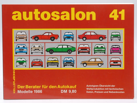 Autosalon 41 1986, by Various