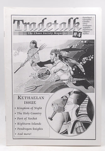 Glorantha Chaos Society Tradetalk Magazine #4 HQ RQ RPG, by Various