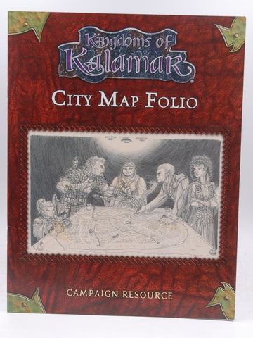 Kingdoms of Kalamar City Map Folio, by Zipse, Craig