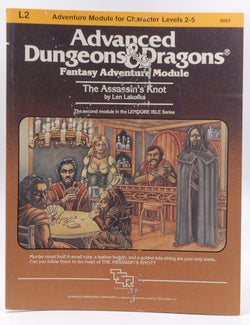 The Assassin's Knot (Advanced Dungeons & Dragons Module L2), by Len Lakofka  