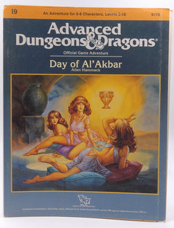 I9 AD&D Day of Al-Akbar TSR lvl 8-10, by Allen Hammack  