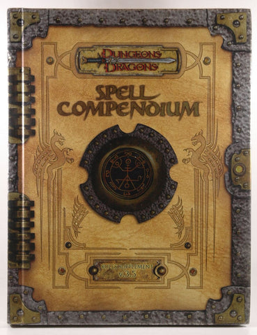 Premium 3.5 Edition Dungeons & Dragons Spell Compendium (D&D Accessory), by Wizards RPG Team