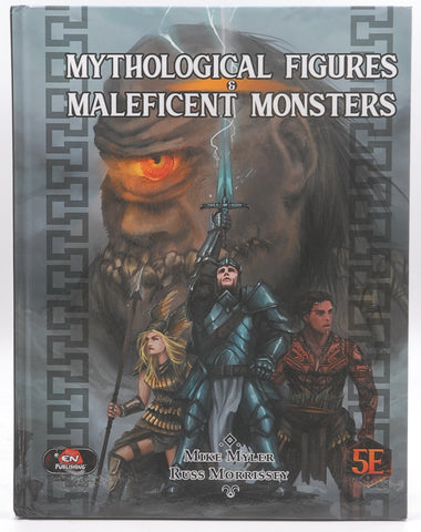 Mythological Figures & Maleficent Monsters D&D 5e RPG, by Myler, Morrissey