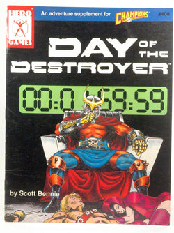 Day of the Destroyer (Champions), by Scott Bennie  