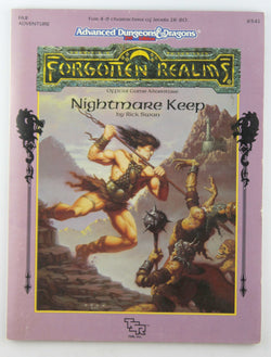 AD&D Nightmare Keep Forgotten Realms VG, by Rick Swan  