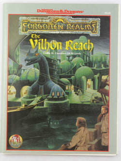 AD&D The Vilhon Reach w/Map Forgotten Realms, by Jim Butler  
