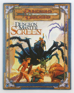 D&D 4e Dungeon Master Screen VG, by In House  
