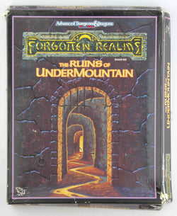 AD&D The Ruins of Undermountain Fair, by In House  