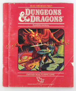 D&D Red Books Only 1st Print, by Gygax, Arneson, Mentzer  