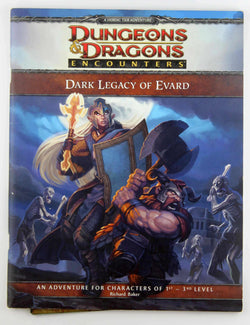 D&D Encounters Dark Legacy of Evard, by Baker  