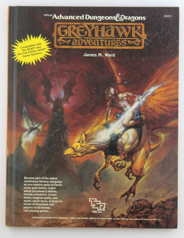 AD&D Greyhawk Adventures VG, by Ward  