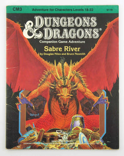 Sabre River (Dungeons & Dragons, CM3), by Bruce Nesmith, Douglas Niles  