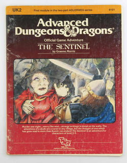 AD&D UK2 The Sentinel Rubbed, by Morris  