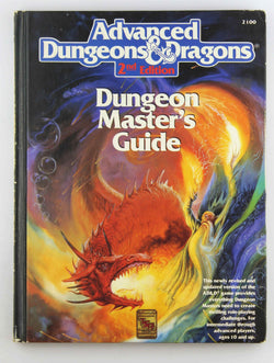 AD&D 2e Dungeon Master's Guide VG, by David Zeb Cook  