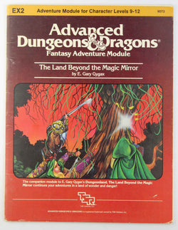 AD&D EX2 The Land Beyond the Magic Mirror VG+, by E Gary Gygax  