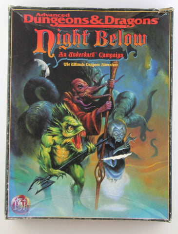 AD&D Night Below An Underdark Setting G+ Complete, by Various  