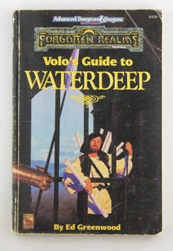 AD&D 2e Volo's Guide to Waterdeep No map, by Ed Greenwood  