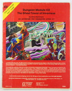 AD&D C2 The Ghost Tower of Inverness G+, by Allen Hammack  