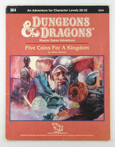 D&D M4 Five Coins for a Kingdom G+, by Allen Varney  