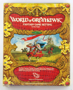 AD&D World of Greyhawk G+, by Gary Gygax  