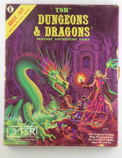 Dungeons & Dragons Basic Set 1011 Rubbed, by Gary Gygax, Dave Arneson  