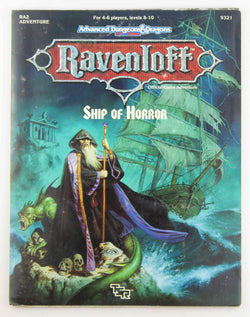 Ship of Horror (AD&D 2nd Ed Fantasy Roleplaying, Ravenloft Setting, RA2), by Brown, Anne  
