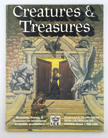 Creatures and Treasures (Rolemaster #1400), by Peter C. Fenlon,S. Coleman Charlton  