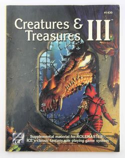 Creatures & Treasures III (Rolemaster/Shadow World), by John A. Schmidt  