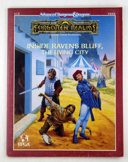 AD&D 2e Inside Ravens Bluff, The Living City, by Jean Rabe  