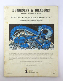 Dungeons & Dragons Monster & Treasure Assortment: Set One-Three: Levels One-Nine, by   