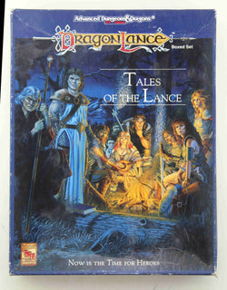 AD&D 2e Dragonlance Tales of the Lance Set w/Split, by Johnson, et al  