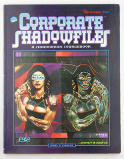 Corporate Shadowfiles Shadowrun RPG, by Findley  