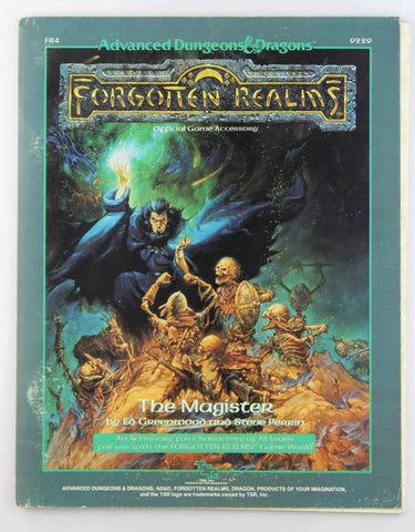 AD&D FR4 The Magister VG, by Greenwood, et al  