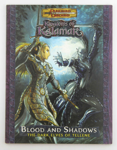 Blood and Shadows: The Dark Elves of Tellene, by Plemmons, Mark, Forshee, Travis  