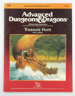 Treasure Hunt (Advanced Dungeons and Dragons Module N4), by Allston, Aaron  