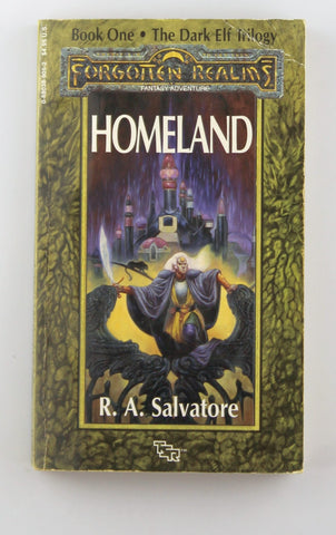 Homeland (Forgotten Realms), by R.A. Salvatore  First Edition