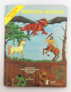 Advanced Dungeons & Dragons Monster Manual: An Alphabetical Compendium of all the Monsters Found in AD&D, Including Attacks, Damage, Special Abilities, and Descriptions, by Gary Gygax  