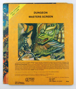 AD&D 9024 Dungeon Masters Screen, by Various  